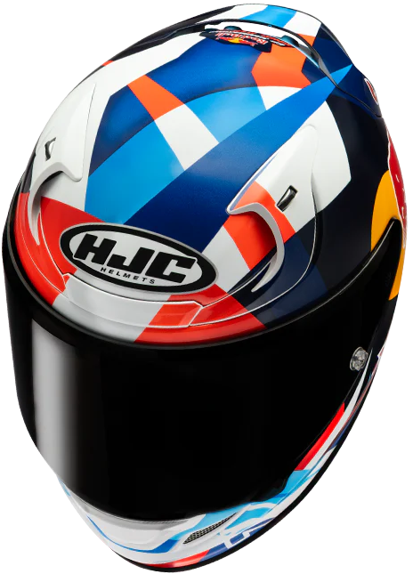HJC RPHA 12 Red Bull Misano 2 Helmet - MC-21