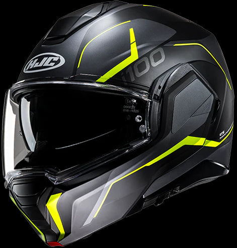 HJC i100 Lorix MC3HSF - Anthracite/Yellow