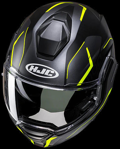 HJC i100 Lorix MC3HSF - Anthracite/Yellow