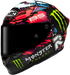 HJC RPHA 1 V2 Carbon Funky Diablo Helmet - MC8 — Motorcycle Helmets (image 1 of 5)
