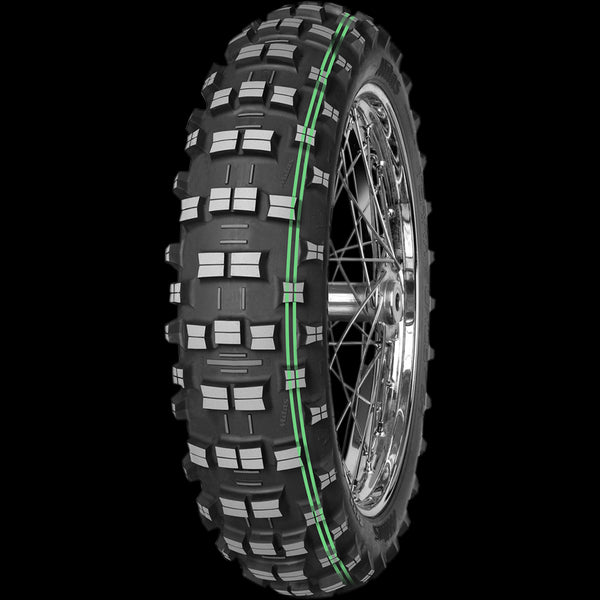 Mitas Terra Force-EF Super Soft Double Green Stripe Tyre - 120/90-18