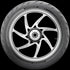 Michelin Power 6 Front Tyre - 120/70ZR17 M/C (58W) TL