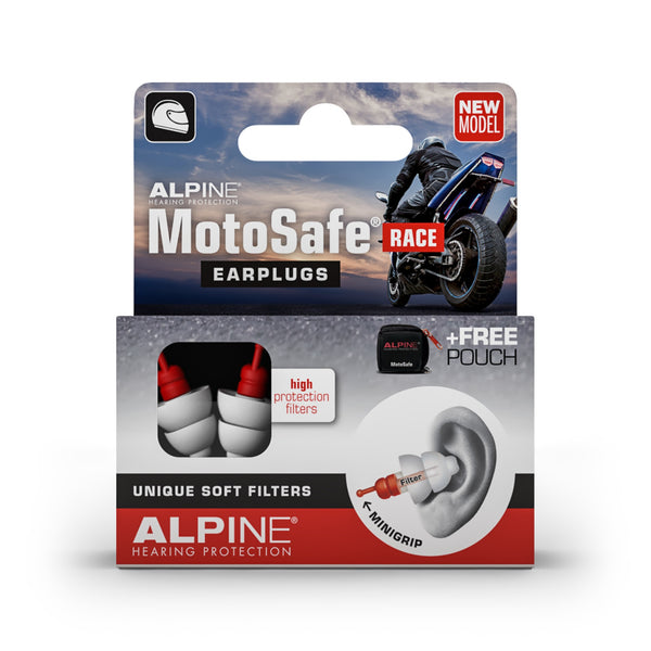 Alpine MotoSafe Race Earplugs
