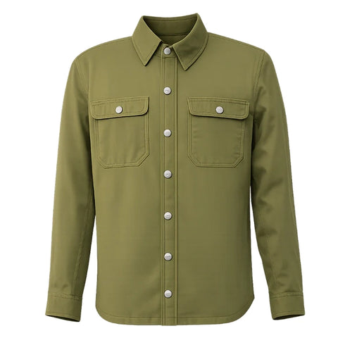 Nexo Kevlar Twill Long-Sleeve Shirt - Khaki