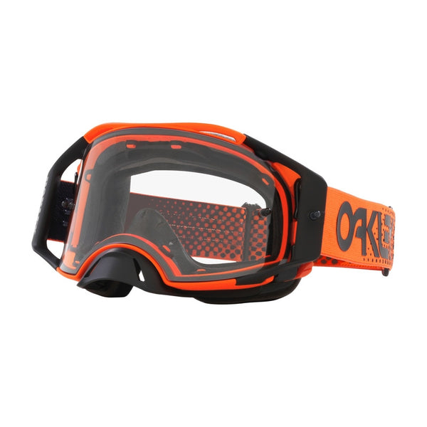 Oakley Airbrake MX Orange B1B with Clear Lens — Motorcycle Gear (image 1 of 6)