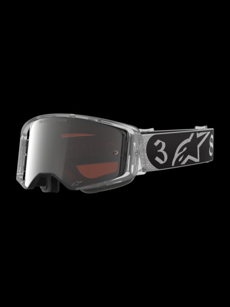 Alpinestars Supertech Deegan Goggles Silver/Black Mirror Silver
