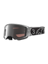 Alpinestars Supertech Deegan Goggles Silver/Black Mirror Silver