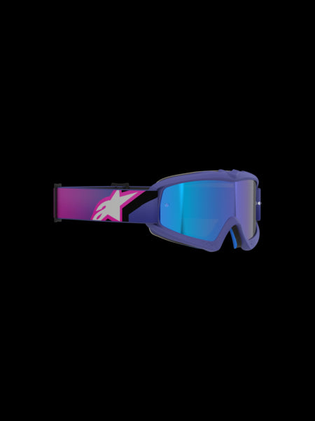 Alpinestars Youth Vision Corp Goggles Purple/Pink Mirror Blue