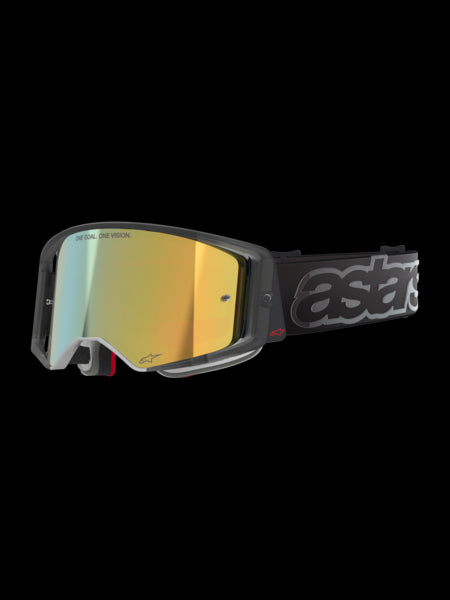 Alpinestars Supertech Vista Goggles Black Mirror Gold