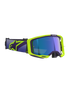 Alpinestars Vision 8 Corp Goggles Purple/Yellow Flou Mirror Blue