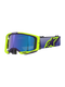 Alpinestars Vision 8 Corp Goggles Purple/Yellow Flou Mirror Blue