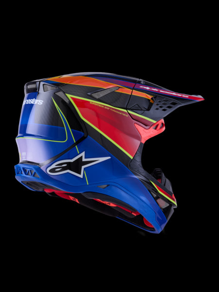 Supertech M10 Era Helmet ECE Blue/Red/Yellow