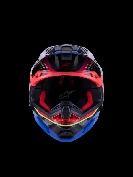 Supertech M10 Era Helmet ECE Blue/Red/Yellow