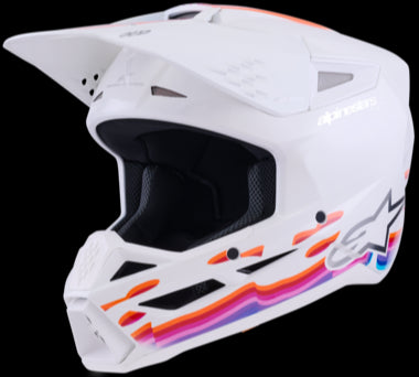 Alpinestars Supertech M3 Force Helmet - White ECE06