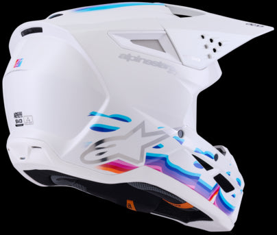 Alpinestars Supertech M3 Force Helmet - White ECE06