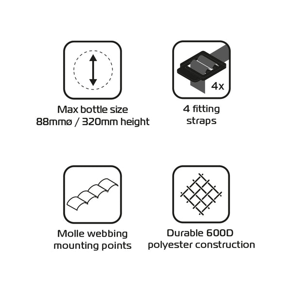 Oxford Nomad 2L Bottlestash