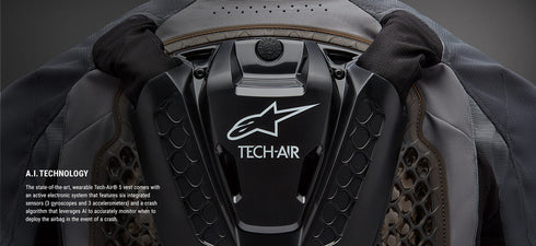 Alpinestars Tech Air 5 Autonomous Airbag System - Dark Grey/Black