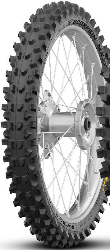 Pirelli Scorpion MX32 Mid Soft Front Tyre - 80/100-21 (51M)