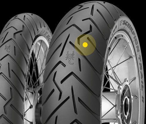 Pirelli Scorpion Trail II TL "D" Front Tyre - 120/70 ZR19 60W (Ducati Multistrada 1200)