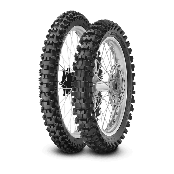 Pirelli Scorpion XC Mid Soft Rear Tyre - 120/100-18 M/C (68M NHS)