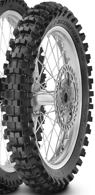 Pirelli Scorpion XC Mid Soft Rear Tyre - 120/100-18 M/C (68M NHS)