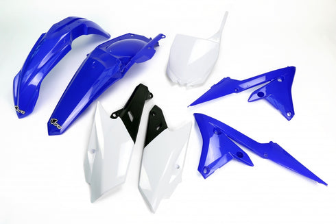 UFO Full Kit Yamaha YZF250/450 (2014-2018) OEM18 Blue/White/Black