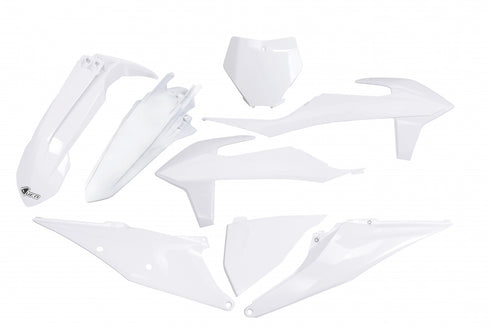 UFO KTM SX-F (2019-2022; 2020-2021) Full Plastic Kit - White