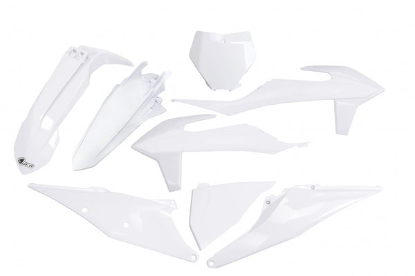 UFO KTM SX-F (2019-2022; 2020-2021) Full Plastic Kit - White