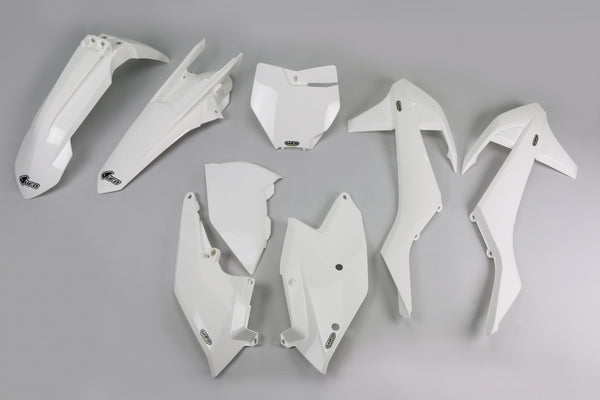UFO KTM SX-F (2016-2018) Full Plastic Kit - White