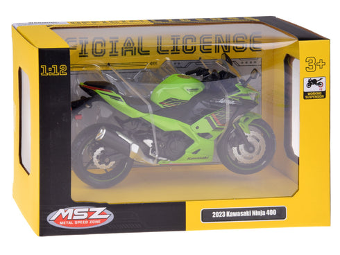 MSZ 1:12 Motorcycle Scale Model - Kawasaki Ninja 400 (2023)