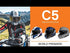 Schuberth C5 Globe Helmet - Grey