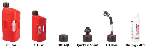 Polisport ProOctane Hose and Bender for ProOctane Fuel Can