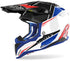 Airoh 2023 Aviator 3 Push Helmet - Blue/Red Gloss