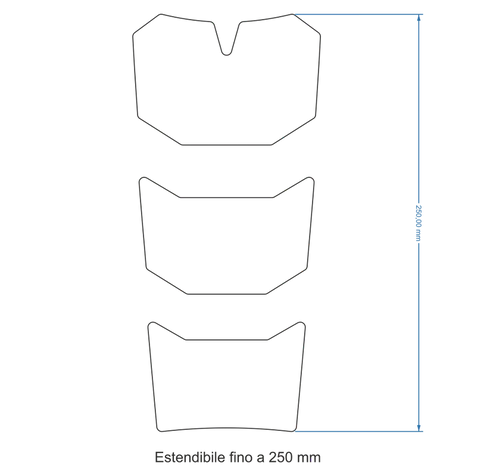 OneDesign Universal Adventure Tank Pad - Grey/White