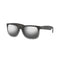 Ray-Ban Justin Sunglasses - Matte Grey (Mirror Lens)
