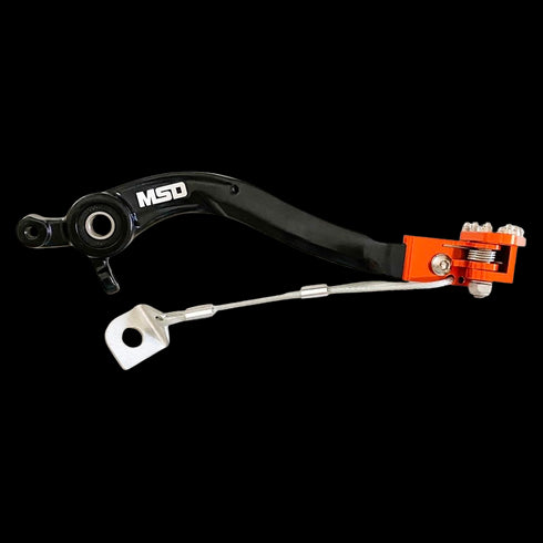 MSD KTM Rear Brake pedal - Orange