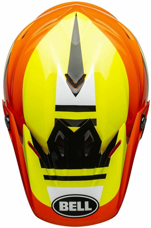 Bell Moto-9 MIPS Prophecy Helmet - Yellow/Orange/Black