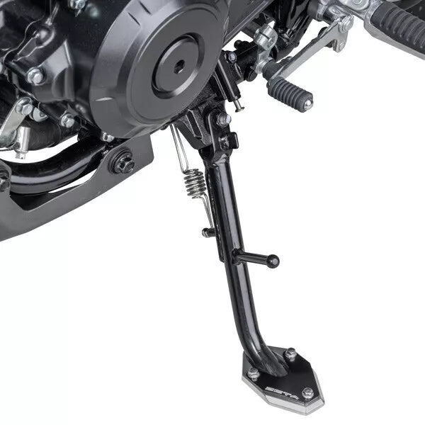 Zeta Side Stand Extender Black/Silver V-Storm 250'17 - 1000'14-19