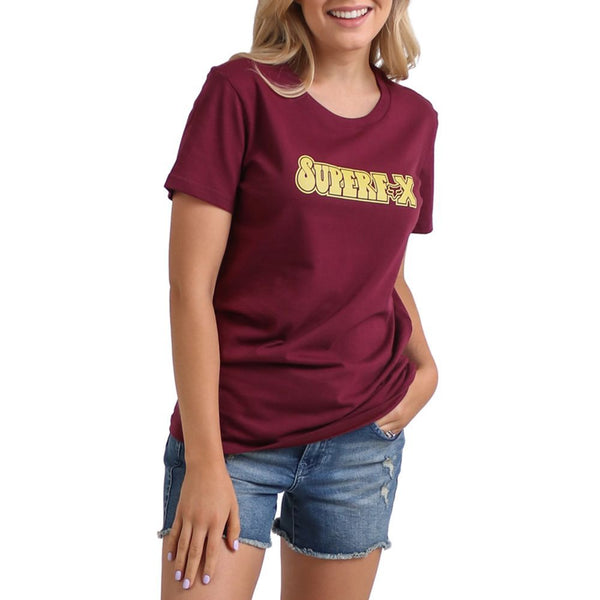 Fox Racing Tried and True Crew SS T-Shirt - Purple