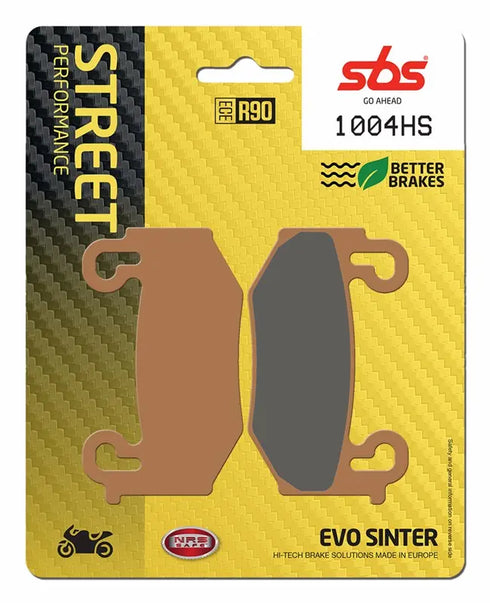 SBS HS Sinter Front Brake Pads - 1004HS (BMW R100 GS)