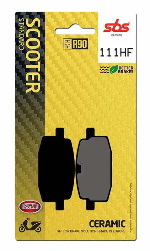 SBS HF Ceramic Front/Rear Brake Pads - FA163