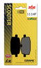 SBS HF Ceramic Front/Rear Brake Pads - FA163