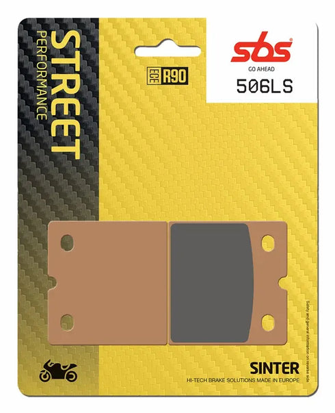 SBS LS Sinter Rear Brake Pads - FA18