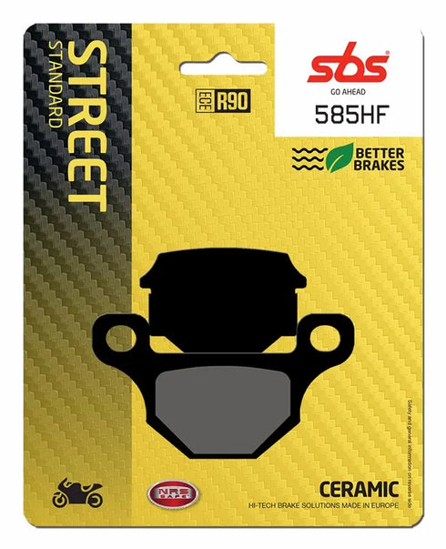 SBS HF Ceramic Front/Rear Brake Pads - FA93