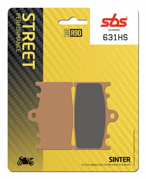 SBS HS Sinter Front Brake Pads - FA158