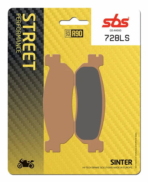 SBS LS Sinter Rear Brake Pads - FA275
