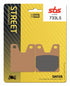 SBS LS Sinter Rear Brake Pads - FA267