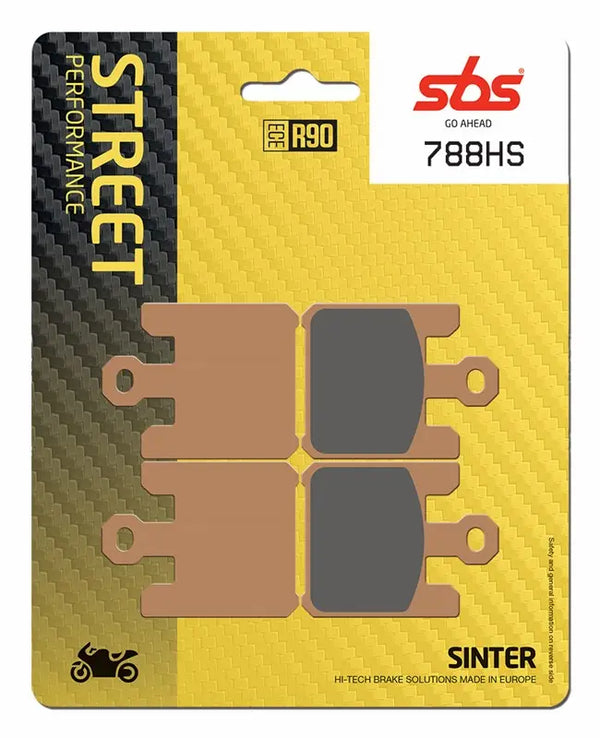 SBS HS Sinter Front Brake Pads - 788HS