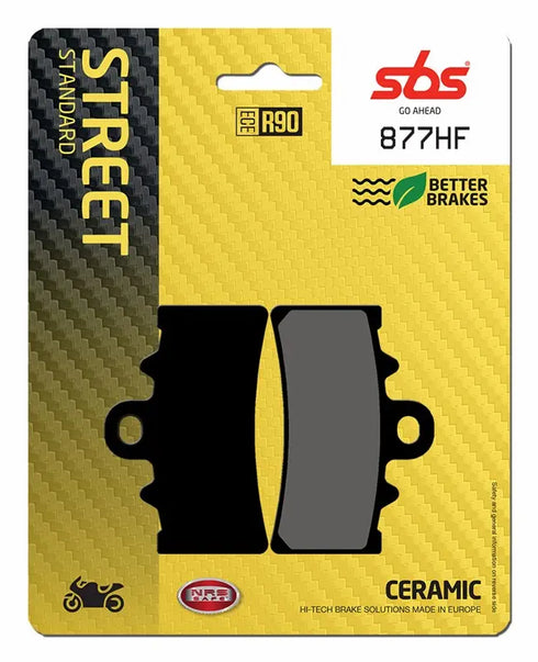SBS HF Ceramic Front/Rear Brake Pads - FA606