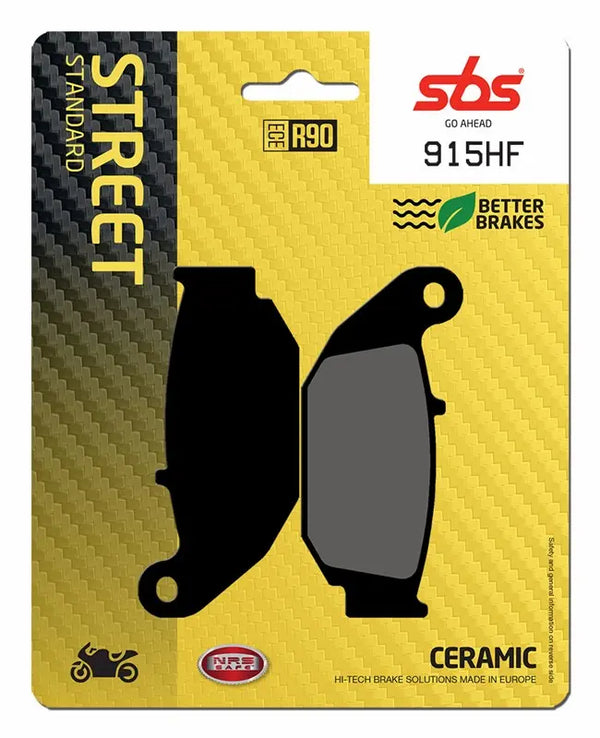 SBS HF Ceramic Front/Rear Brake Pads - FA629